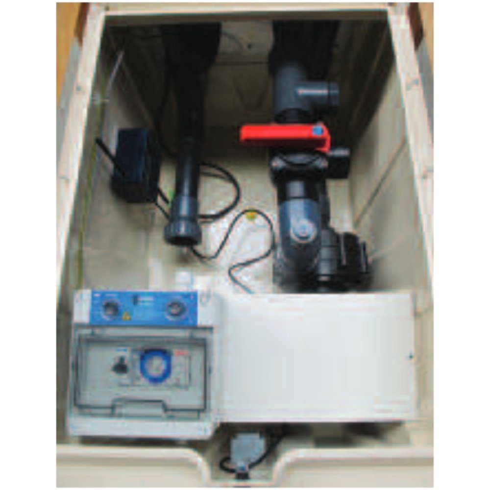 MX18 C00 VT LED B/B Monoblocco filtrante Filtrinov con by-pass contenuto del locale tecnico