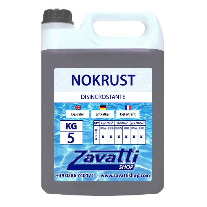 5 Lt NoKrust - disincrostante per piscina