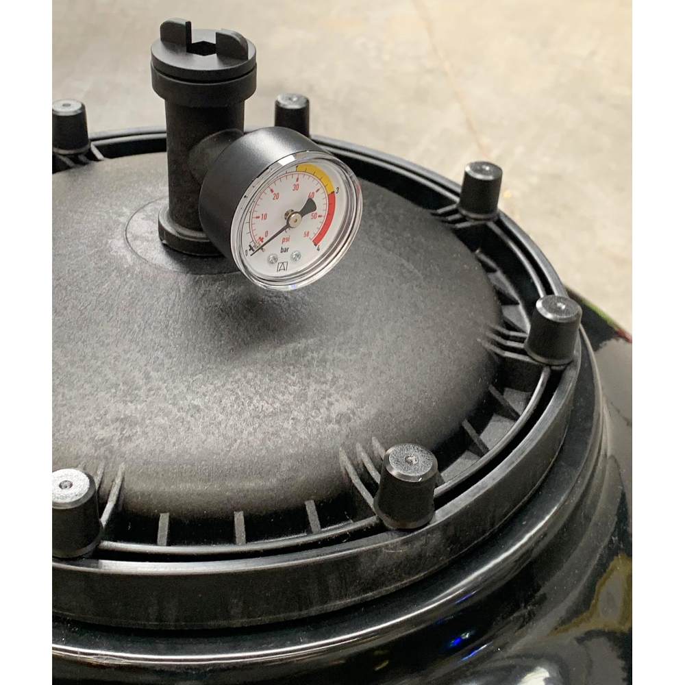 Filtro a sabbia per piscina Fiberpool da 10 mc/h con valvola selettrice made in Italy