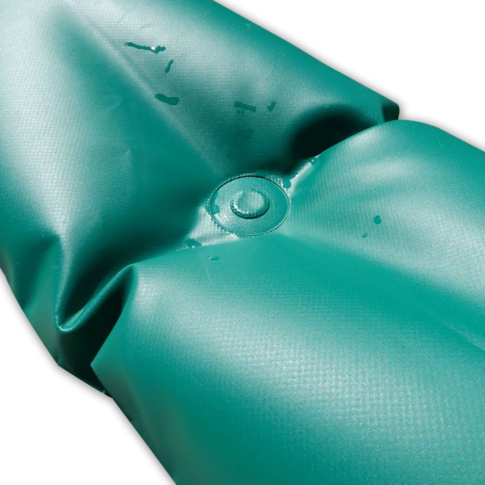 Kit di 10 tubolari salsicciotti ANTIVENTO da 2m per telo invernale piscina - particolare