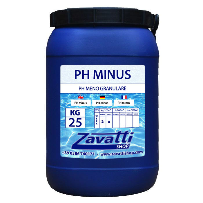 Riduttore ph granulare fusto da 25 kg