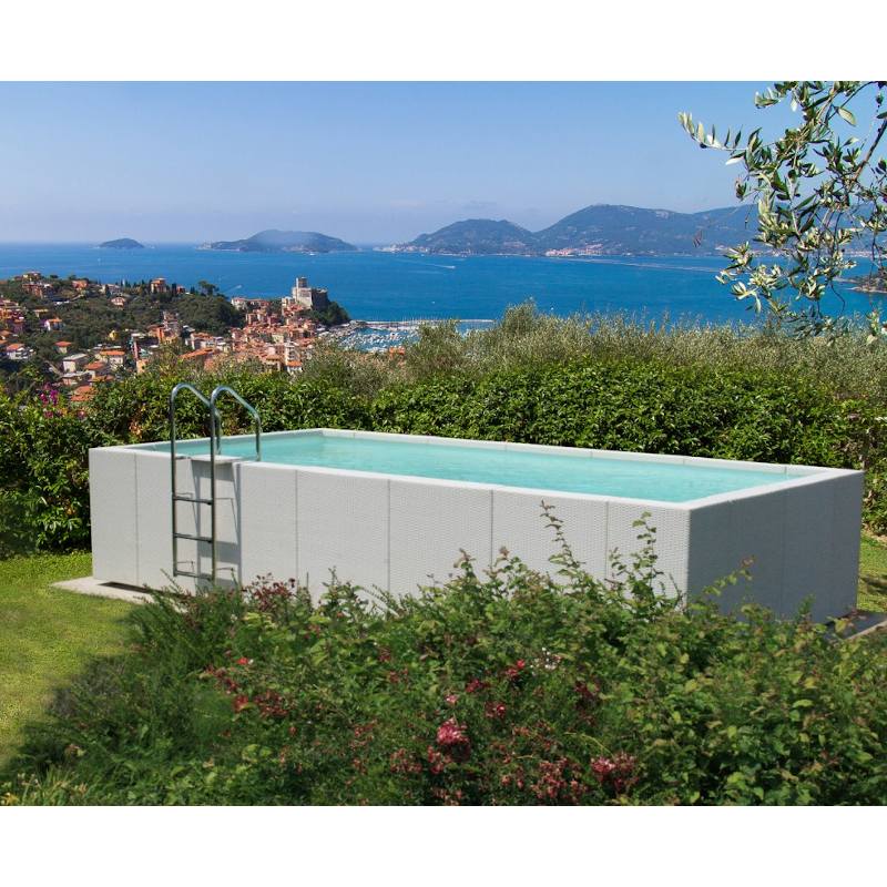 Piscina fuori terra Laghetto Dolcevita Diva 2 x 5 m Filtro a cartuccia
