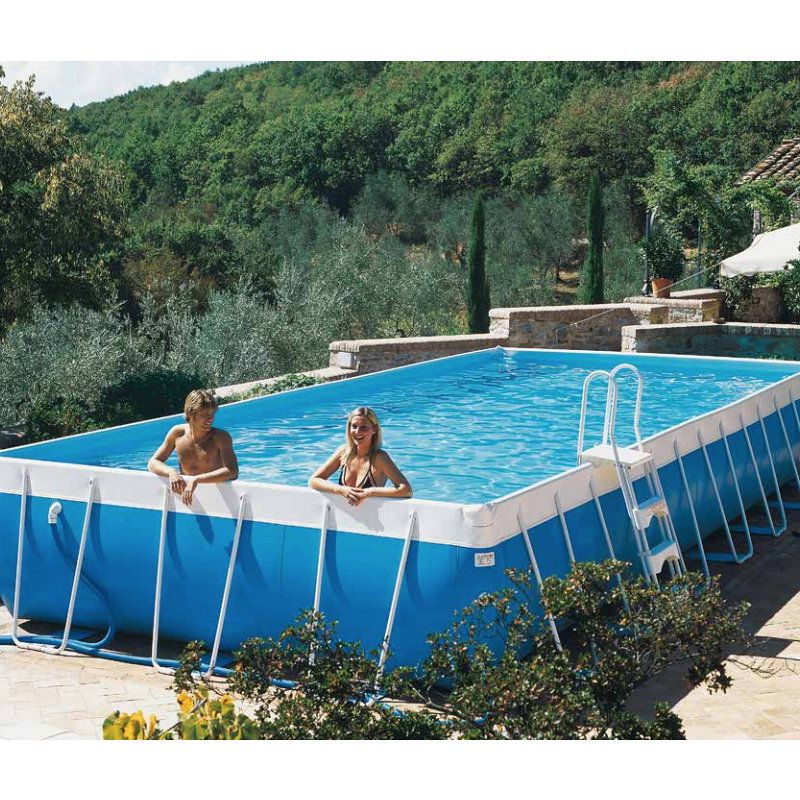 Piscina fuoriterra Laghetto CLASSIC 24 | H 120 con FILTRO A SABBIA 6 MC/H 