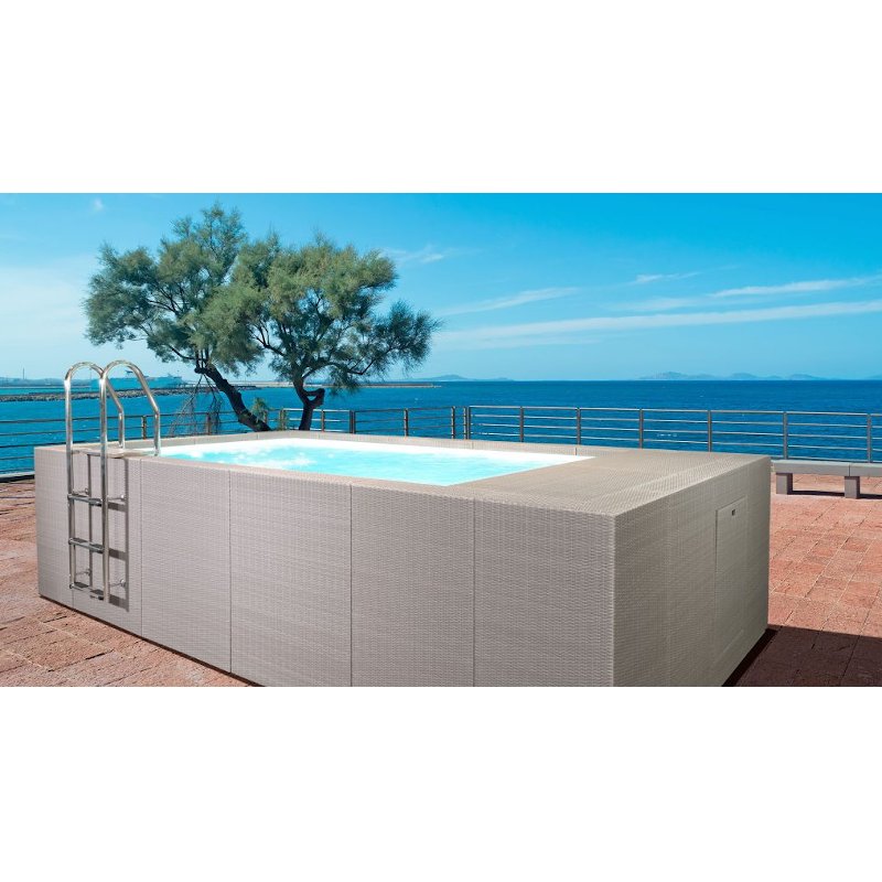 Piscina fuoriterra Laghetto Dolcevita Diva LTI 3 x 6 m filtro sabbia