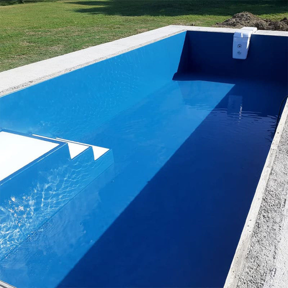 piscina in kit fai da te con filtro a zaino