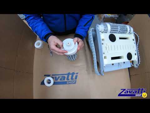 Come sostituire gli anelli kanebo nelle spazzole combinate del robot Dolphin Maytronics Supreme, F60