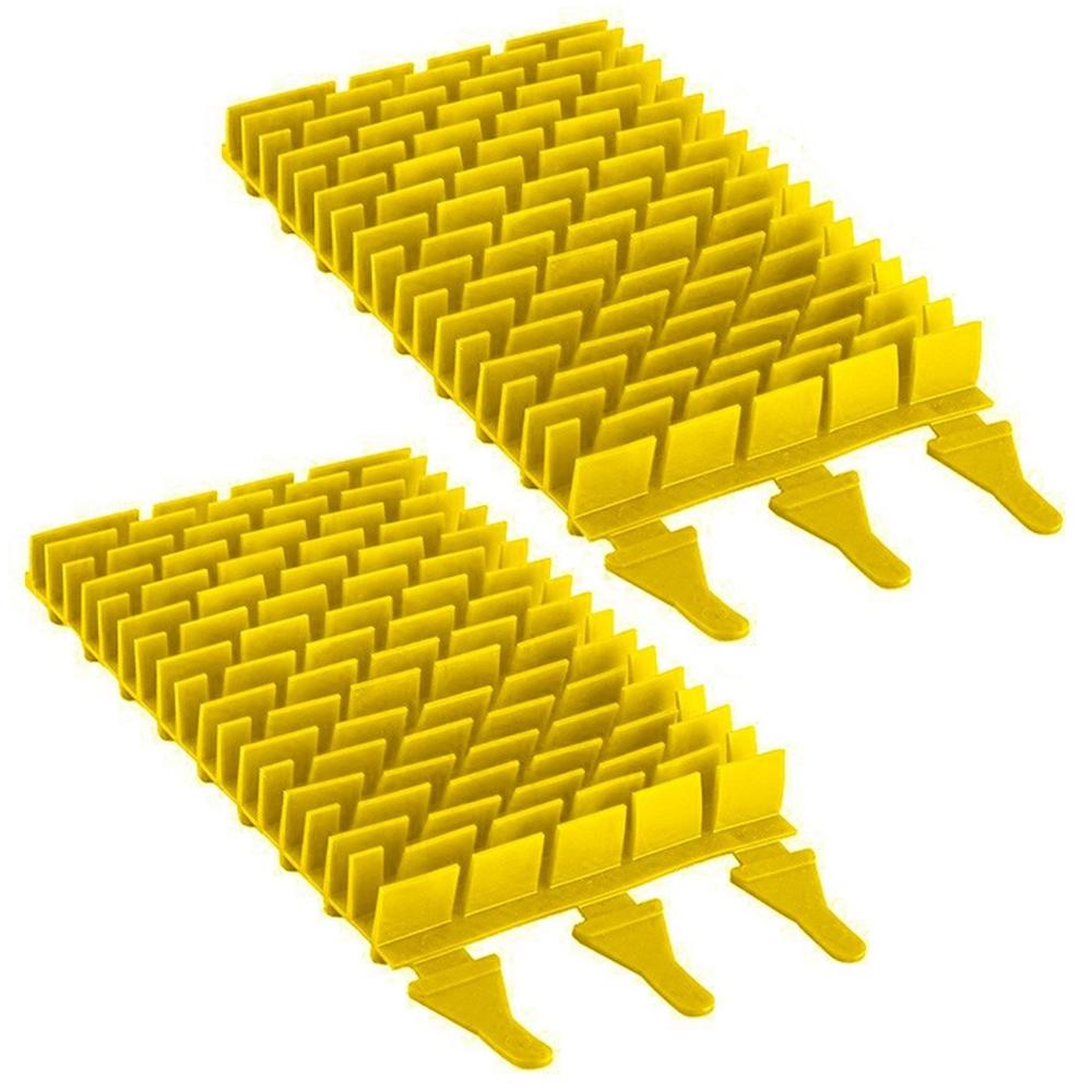 Zodiac R0635902 - kit 2 spazzole corte a lamelle per robot OV