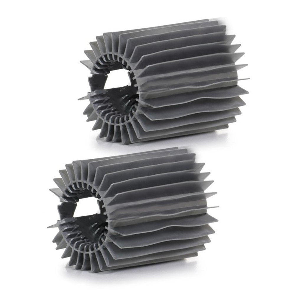 Zodiac R0638800 - kit 2 spazzole corte a lamelle in pvc per Vortex / RV