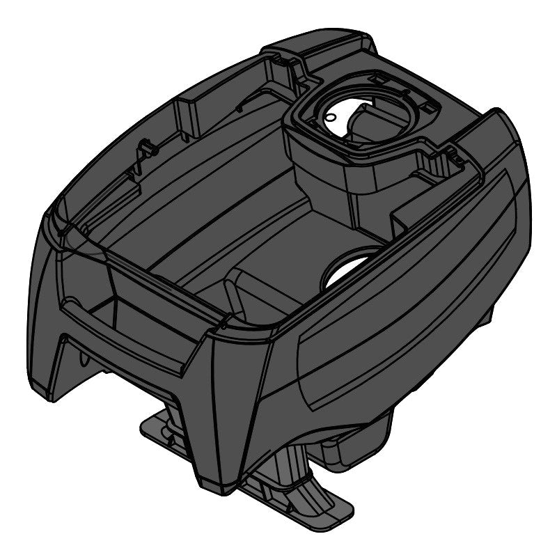 R0766400 Carcassa completa per robot Zodiac Tornax OT | GT