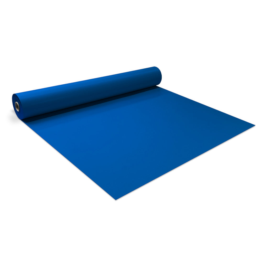 Bobina 10x1,65m Telo pvc armato di rivestimento antiscivolo antisdrucciolo Blu scuro oceano