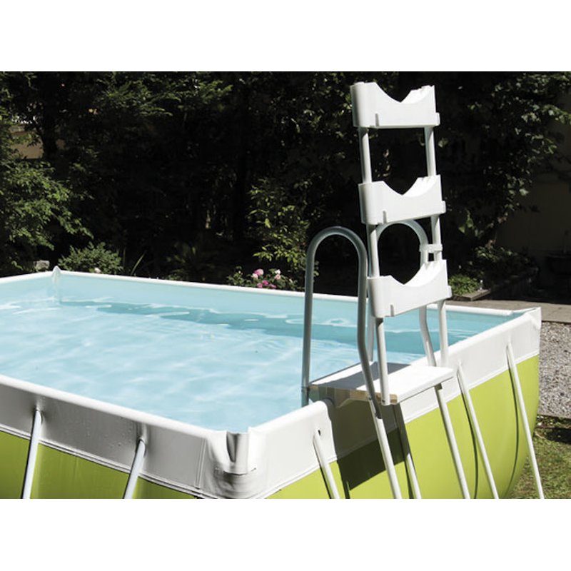 scala Piscina fuoriterra Laghetto POP 26 filtro a sabbia 10 mc/h