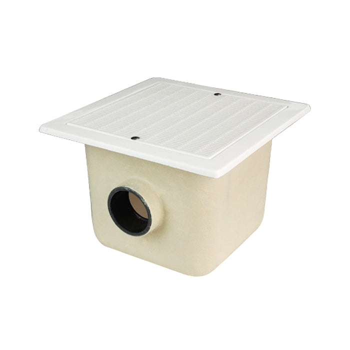 Scarico di fondo 512x512 mm uscita ø140 mm per piscina in cemento Astralpool in poliestere e fv