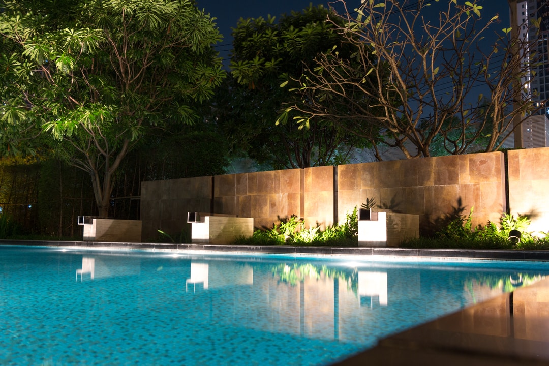 Faro / Lampada / Mini Proiettore per piscina, 500859 Seamaid, Led bianco, 12 Led 5W, piscina illuminata