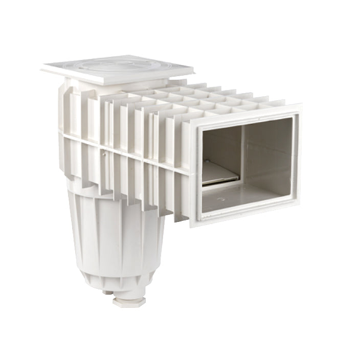 Skimmer bocca stretta con prolunga in ABS per piscina in cemento - Pool's completo