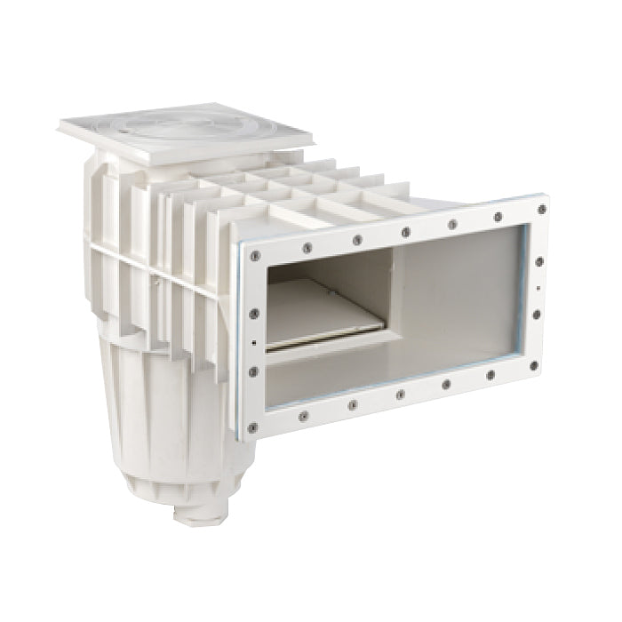 Skimmer bocca svasata con prolunga in ABS per piscina in liner PVC - Pool's completo