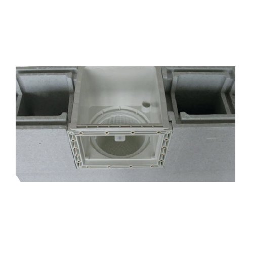 Skimmer SPS 250 a bocca standard in ABS 17,5 Lt per piscina con liner pvc Astralpool inserito