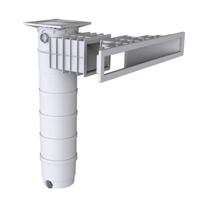 Easy kit Skimmer Kart, kit piscina fai da te 3 x 11 x h 1.50, skimmer filtrante