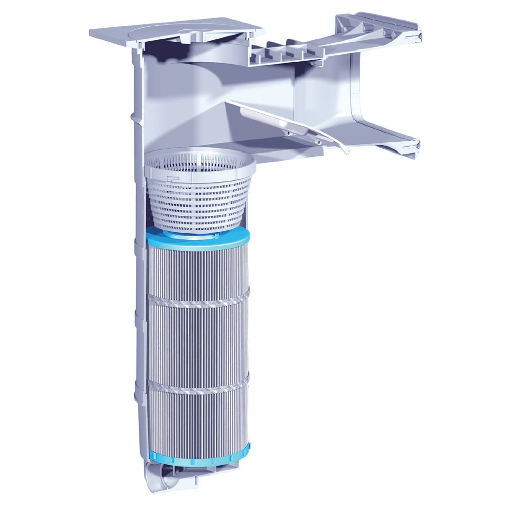 Easy kit Skimmer Kart, kit piscina fai da te 5 x 5 x h 1.50, skimmer filtrante