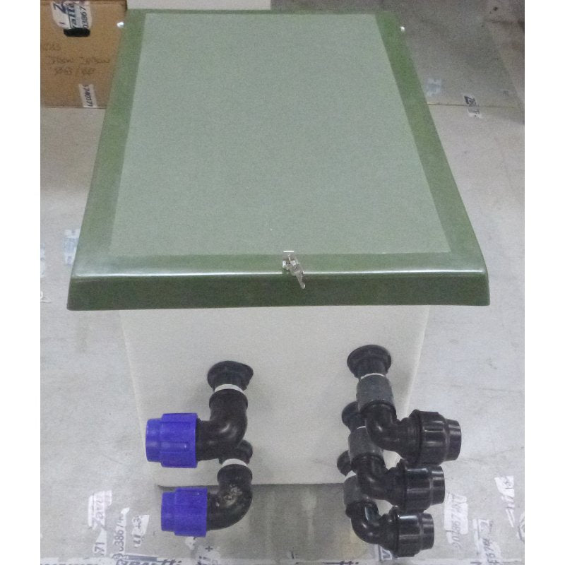 Easy kit Skimmer Kart, kit piscina fai da te 4 x 10 x h 1.50, skimmer filtrante locale tecnico completo