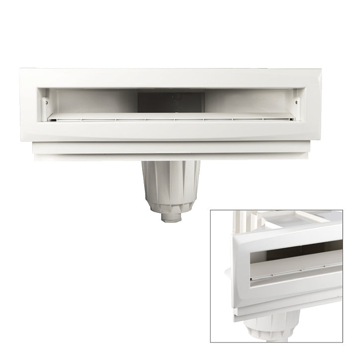 Skimmer sfioratore in ABS per piscina in cemento e in liner PVC - Pool's completo