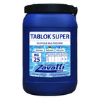 25 Kg Tablok Super pastiglie multifunzione per mantenimento piscina