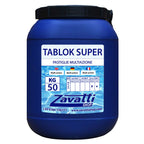 50 Kg Tablok Super pastiglie multifunzione per mantenimento piscina