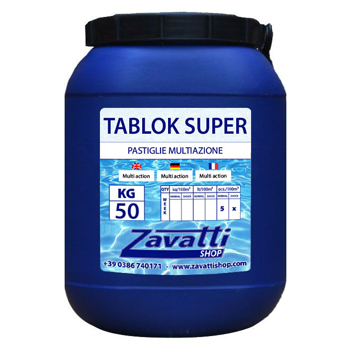pastiglie multiazione fusto da 50kg