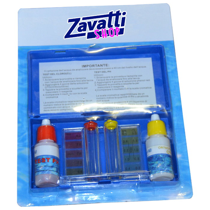 Test kit per piscina