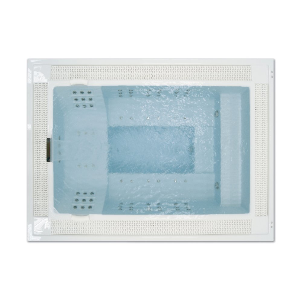 Vasca Spa Tokyo 70 da incasso con bordo sfioro Fluidra