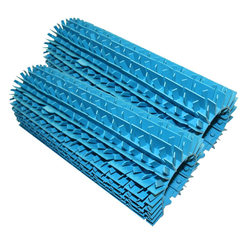 Zodiac W1536A Kit 2 spazzole pvc per robot piscina Zodiac colore blu