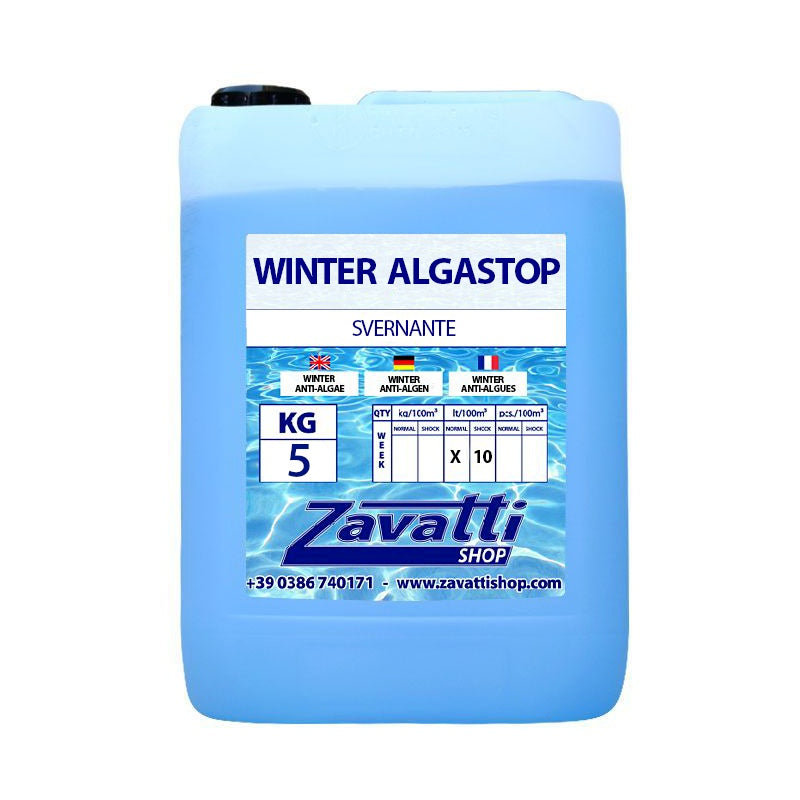 5 Lt Winter Algastop - svernante antialga invernale per piscina
